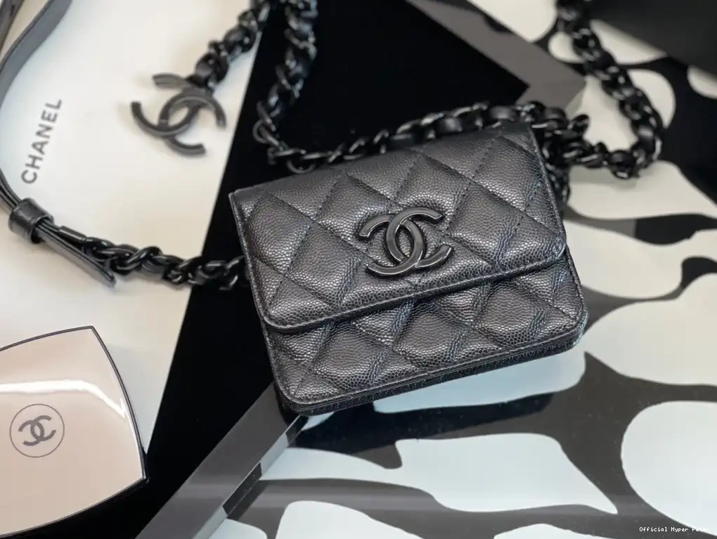 HOLDER BELT CARD FLAP CHANEL 0531